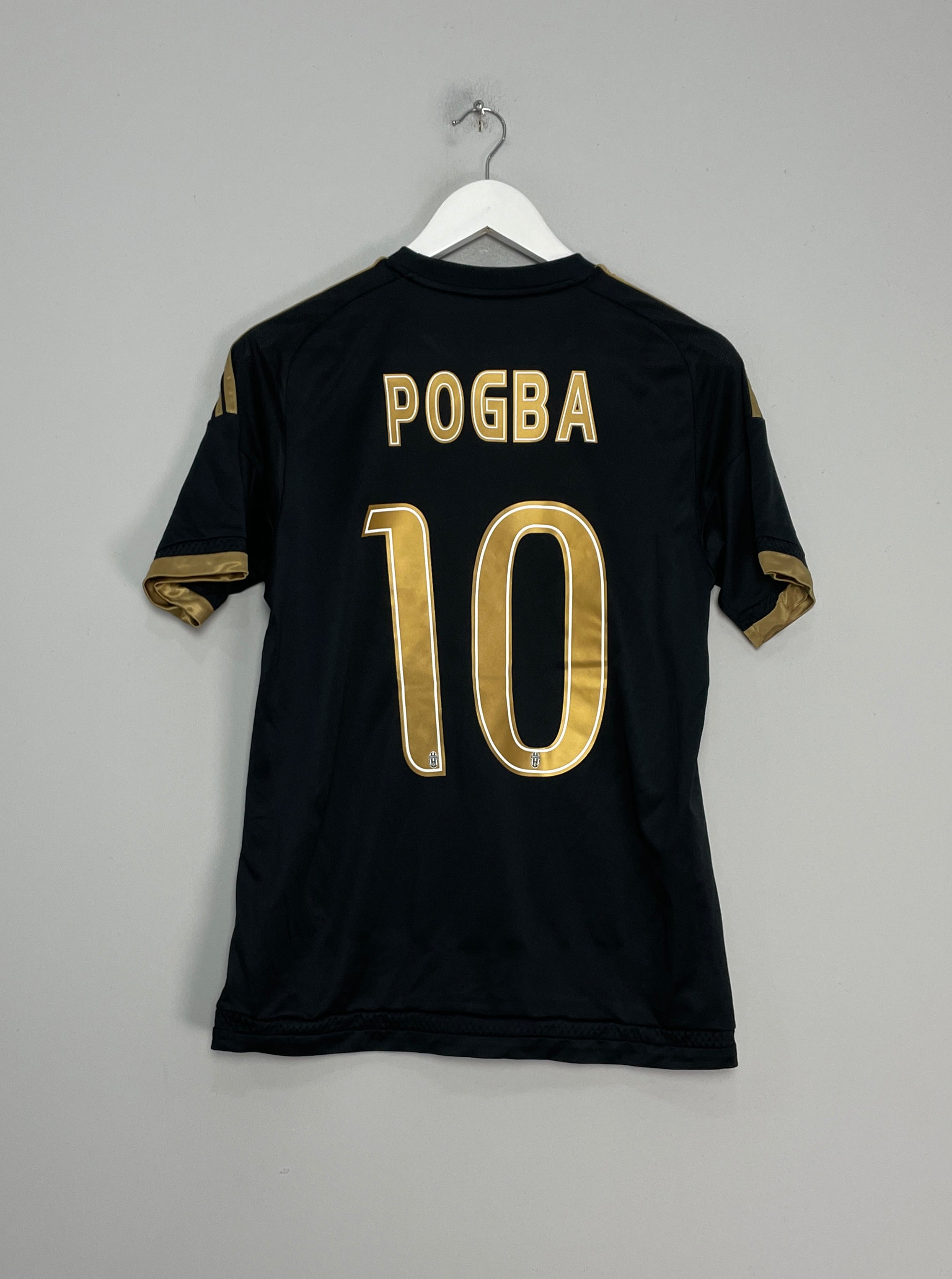 Shop 2015/16 JUVENTUS POGBA #10 THIRD SHIRT (M) ADIDAS, classic football shirts, vintage football shirts & retro soccer jerseys at Cult Kits