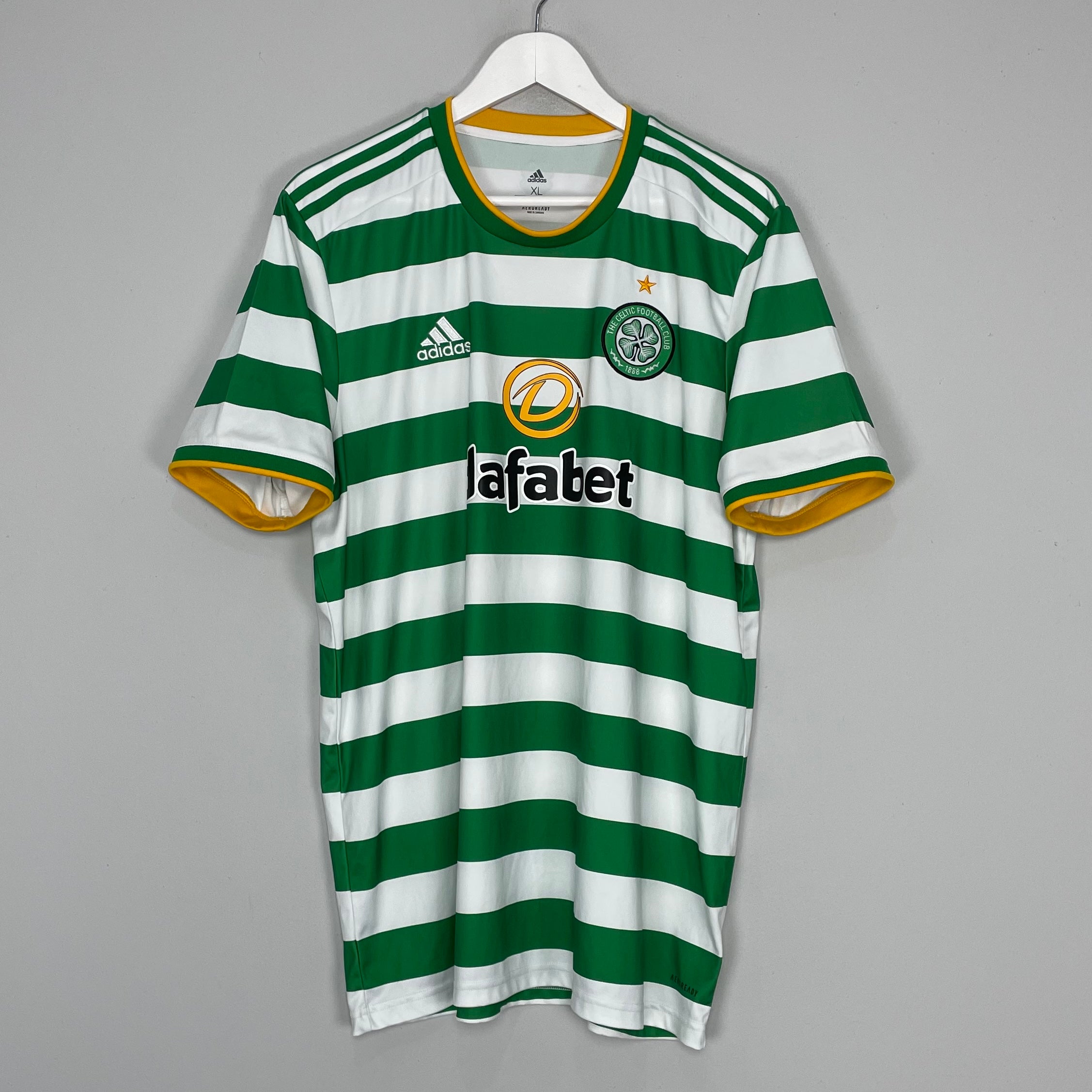 Shop 2020/21 CELTIC HOME SHIRT (XL) ADIDAS, classic football shirts, vintage football shirts & retro soccer jerseys at Cult Kits