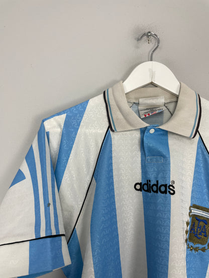 1995/96 ARGENTINA HOME SHIRT (S) ADIDAS