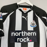 2010/11 NEWCASTLE UNITED BARTON #7 HOME SHIRT (M) PUMA