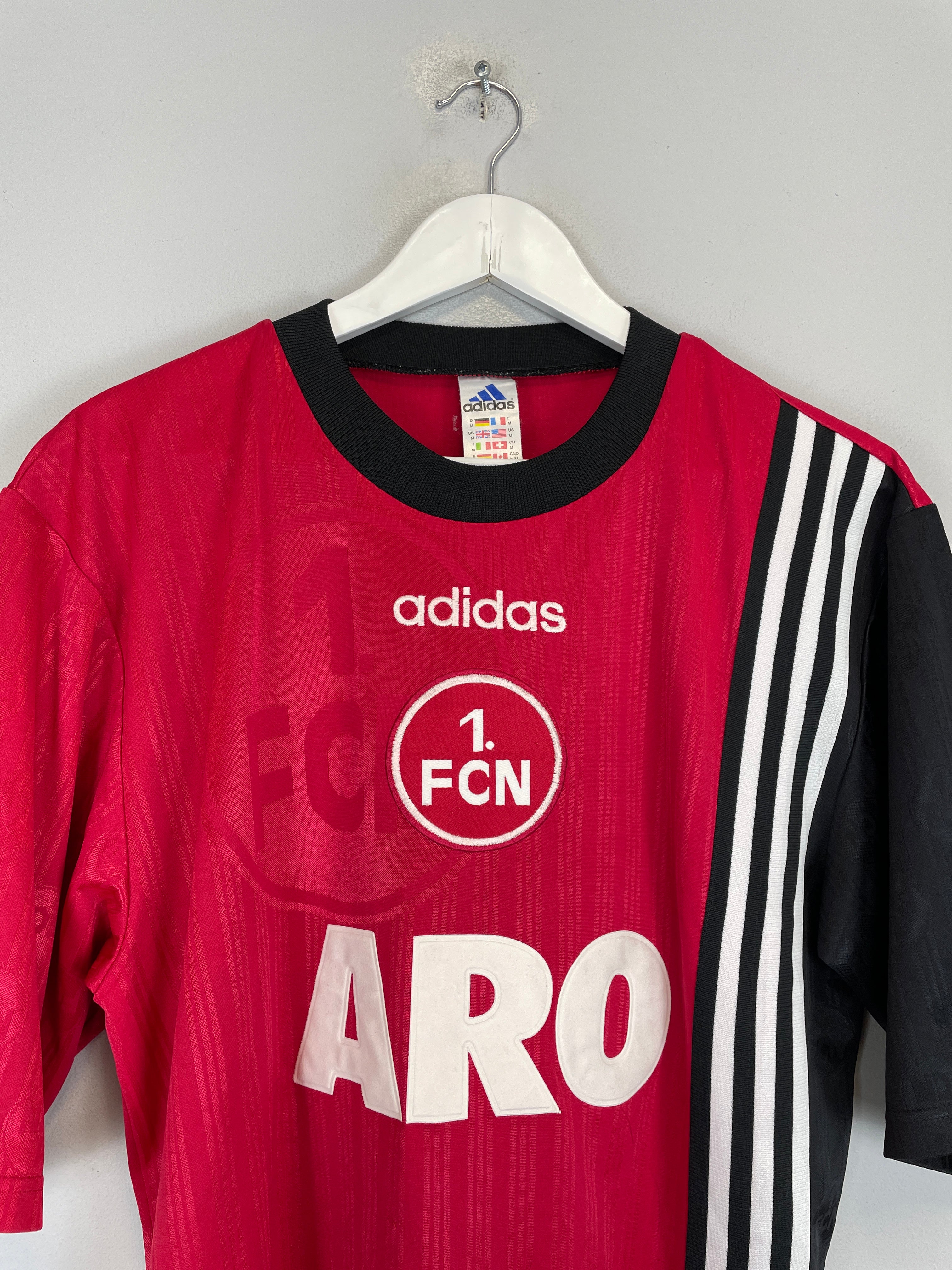 Shop 1997/98 NURNBERG HOME SHIRT (M) ADIDAS, classic football shirts, vintage football shirts & retro soccer jerseys at Cult Kits