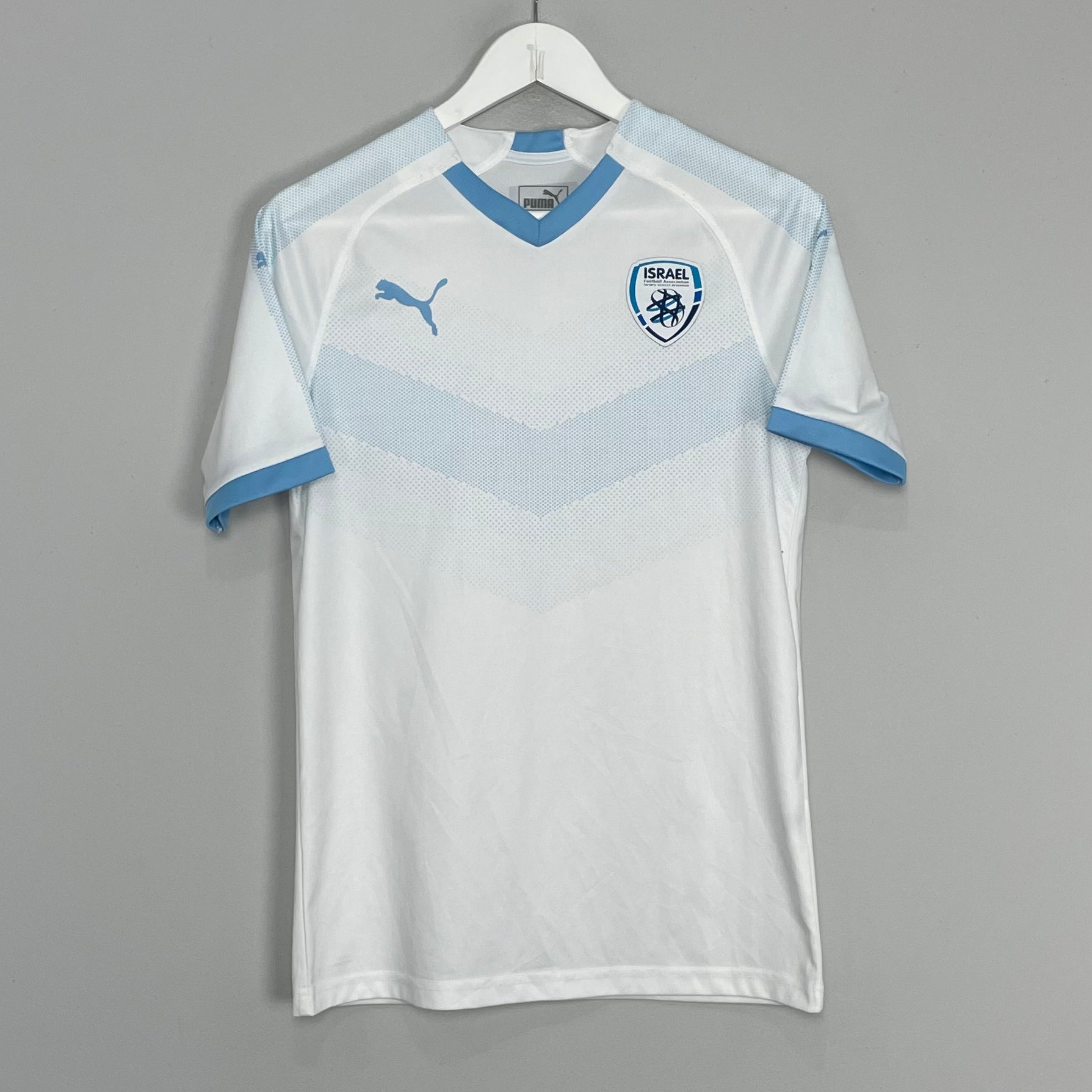 Shop 2019/20 ISRAEL HOME SHIRT (S) PUMA, classic football shirts, vintage football shirts & retro soccer jerseys at Cult Kits