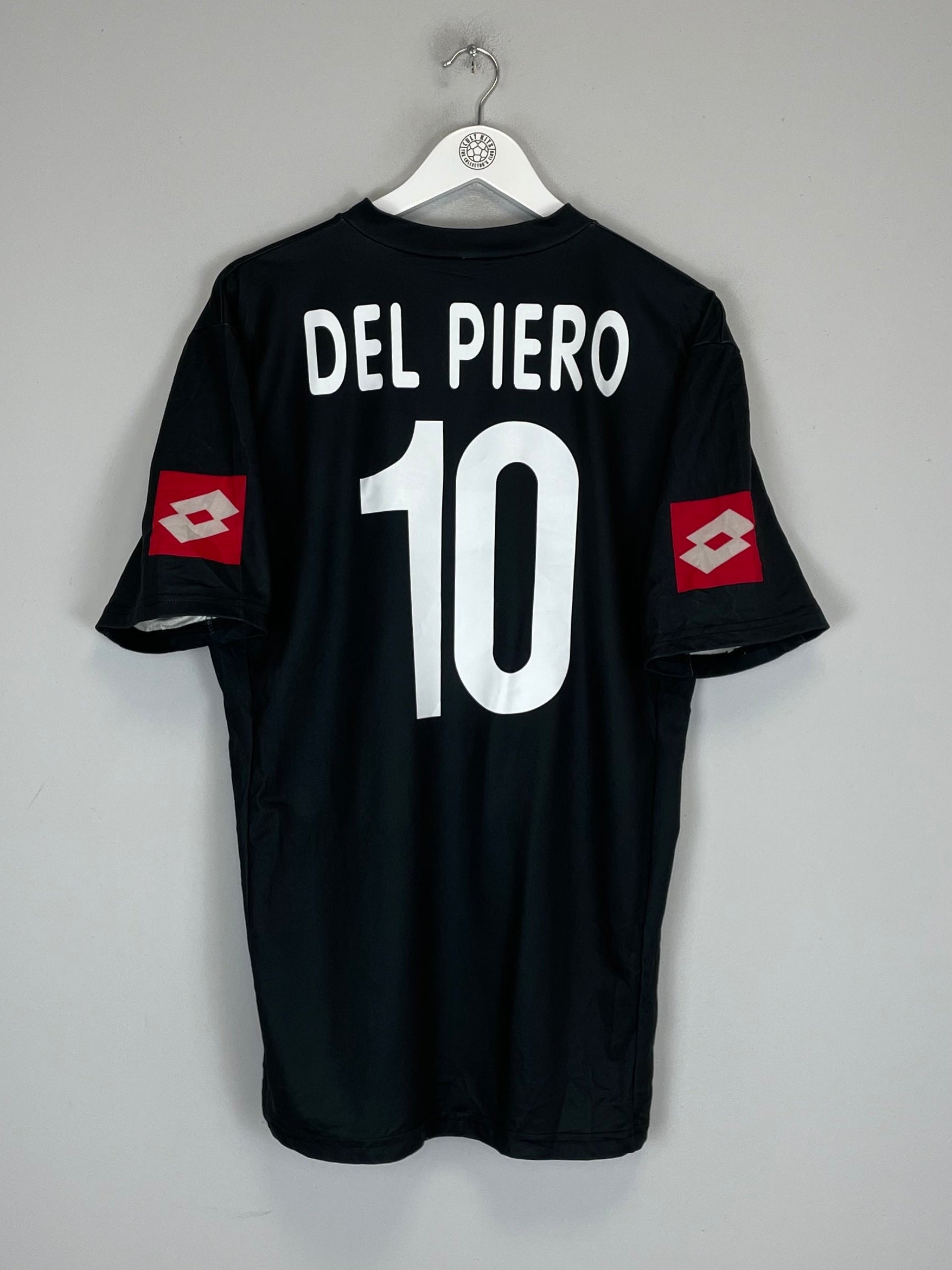 2001/02 JUVENTUS DEL PIERO #10 AWAY SHIRT (XL) LOTTO