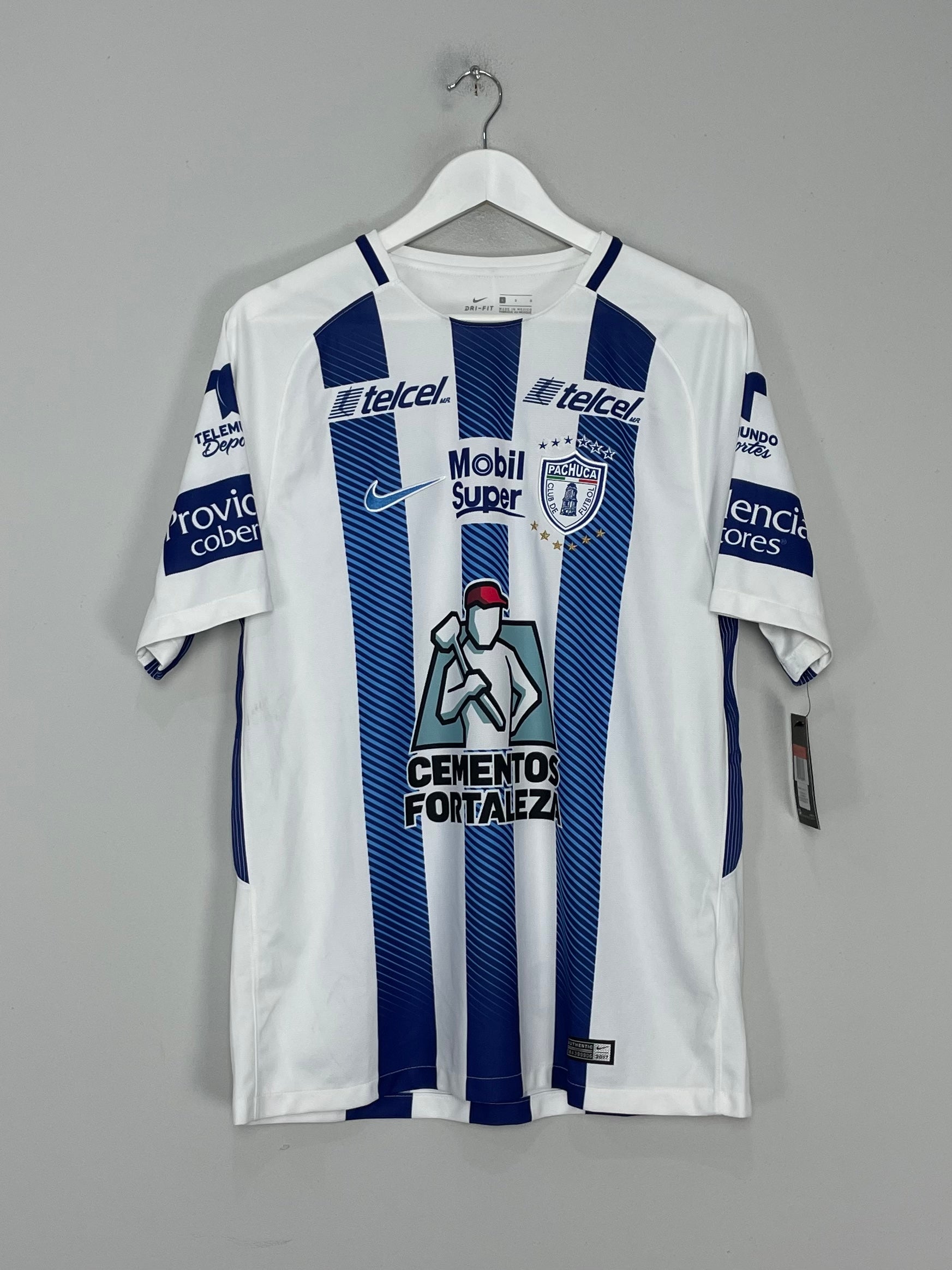 Shop 2017/18 PACHUCA *BNWT* HOME SHIRT (L) NIKE, classic football shirts, vintage football shirts & retro soccer jerseys at Cult Kits