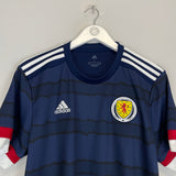 Shop 2020/22 SCOTLAND HOME SHIRT (L) ADIDAS, classic football shirts, vintage football shirts & retro soccer jerseys at Cult Kits