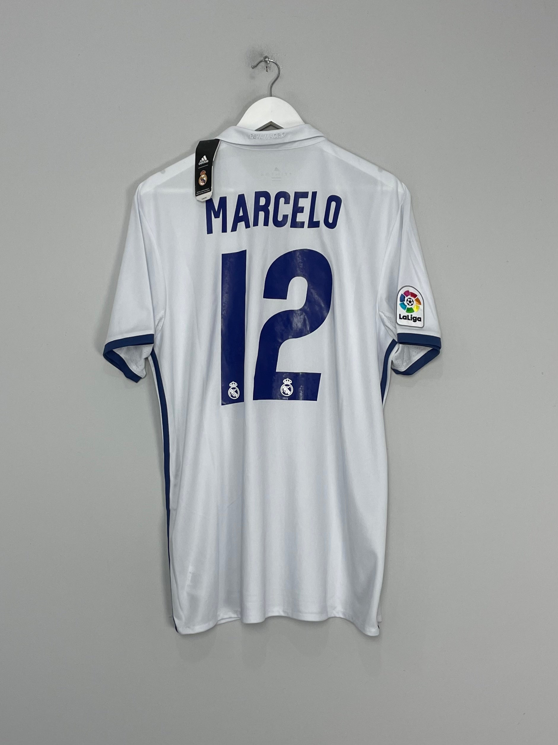 2016/17 REAL MADRID MARCELO #12 *BNWT* HOME SHIRT (XL) ADIDAS