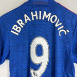 Shop 2016/17 MANCHESTER UNITED IBRAHIMOVIC #9 AWAY SHIRT (M) ADIDAS, classic football shirts, vintage football shirts & retro soccer jerseys at Cult Kits