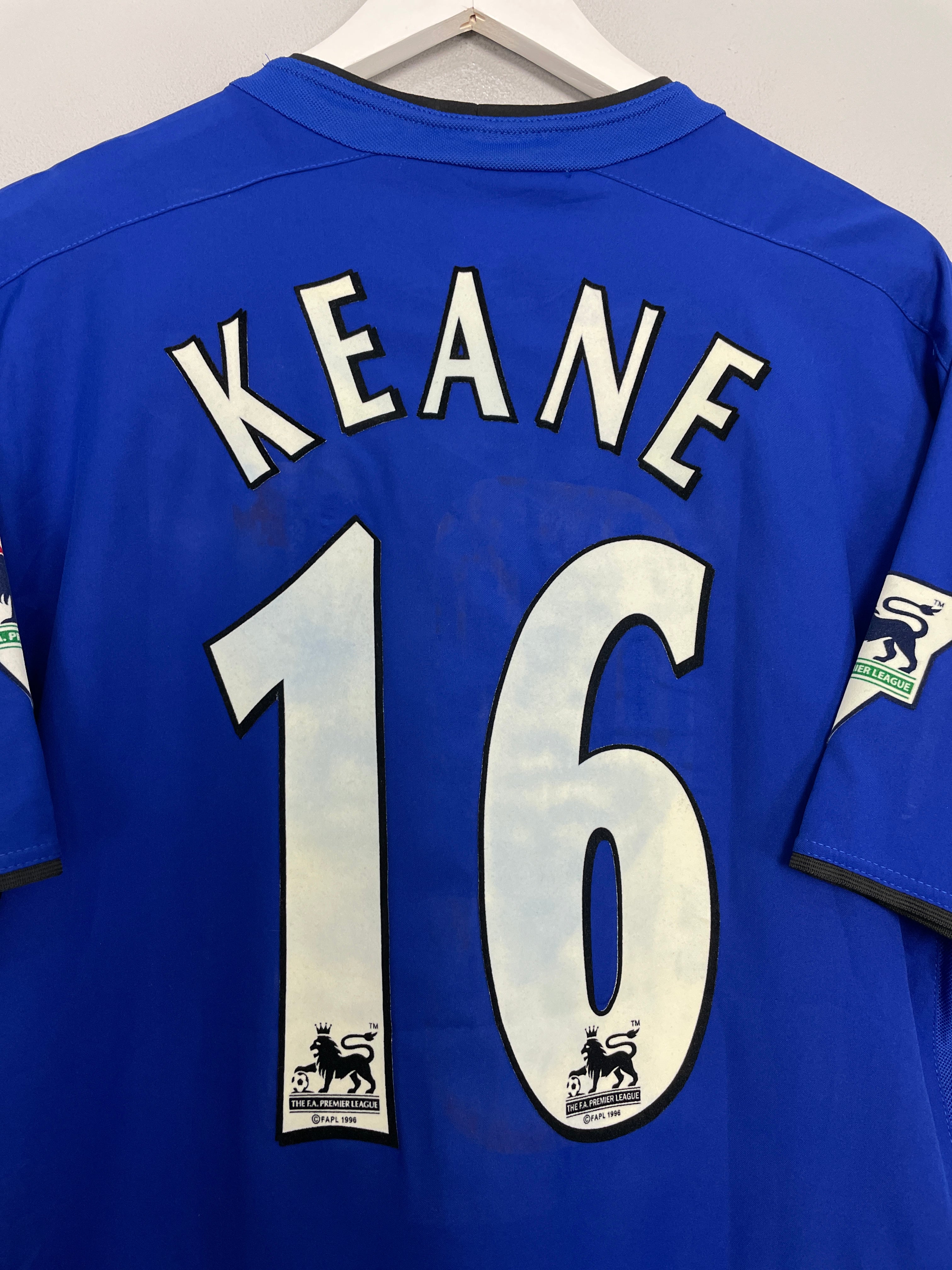 2002/03 MANCHESTER UNITED KEANE #16 THIRD SHIRT (M) NIKE | Cult Kits