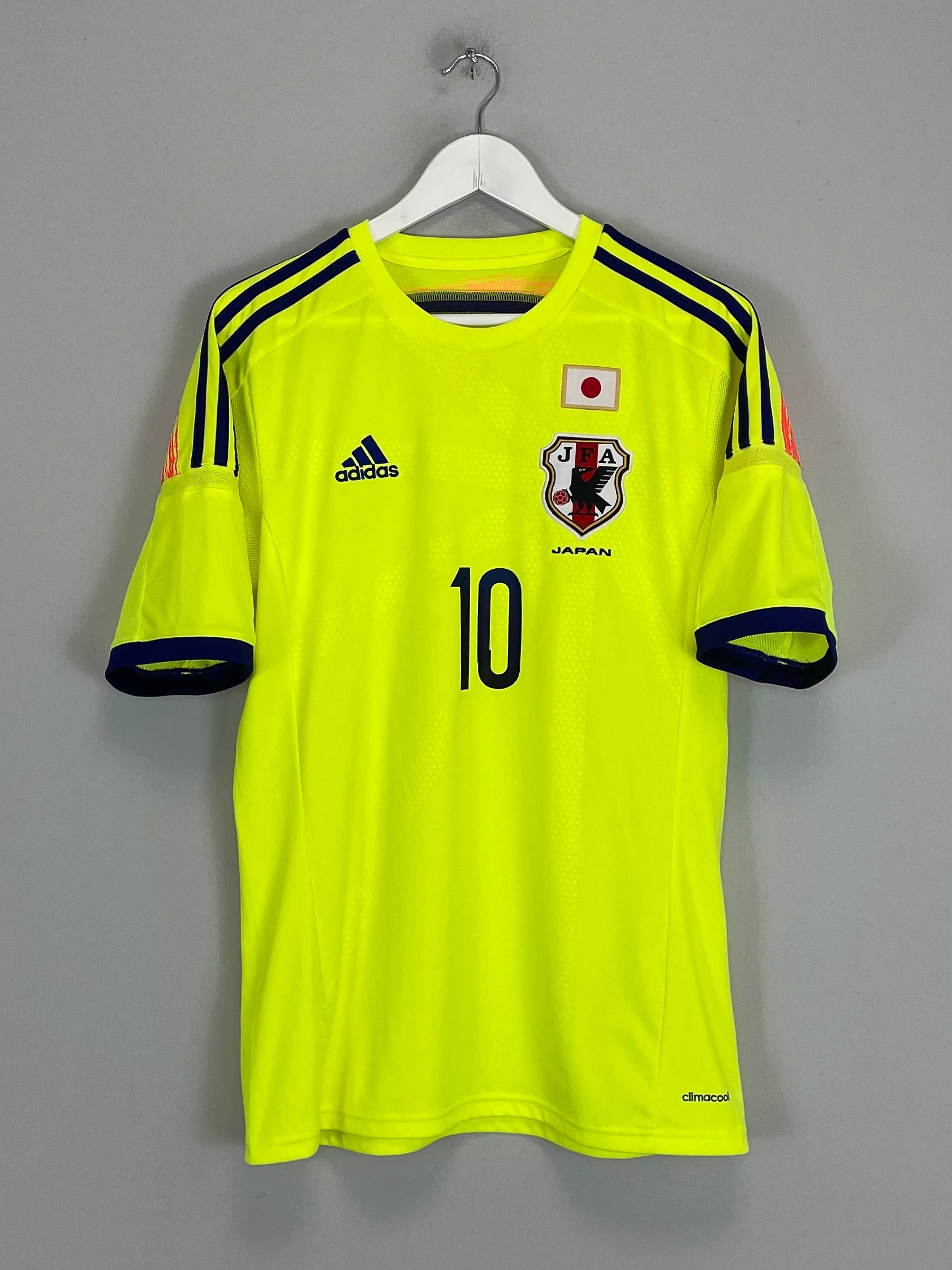 Shop 2014/15 JAPAN KAGAWA #10 AWAY SHIRT (M) ADIDAS, classic football shirts, vintage football shirts & retro soccer jerseys at Cult Kits
