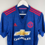 Shop 2016/17 MANCHESTER UNITED IBRAHIMOVIC #9 AWAY SHIRT (M) ADIDAS, classic football shirts, vintage football shirts & retro soccer jerseys at Cult Kits