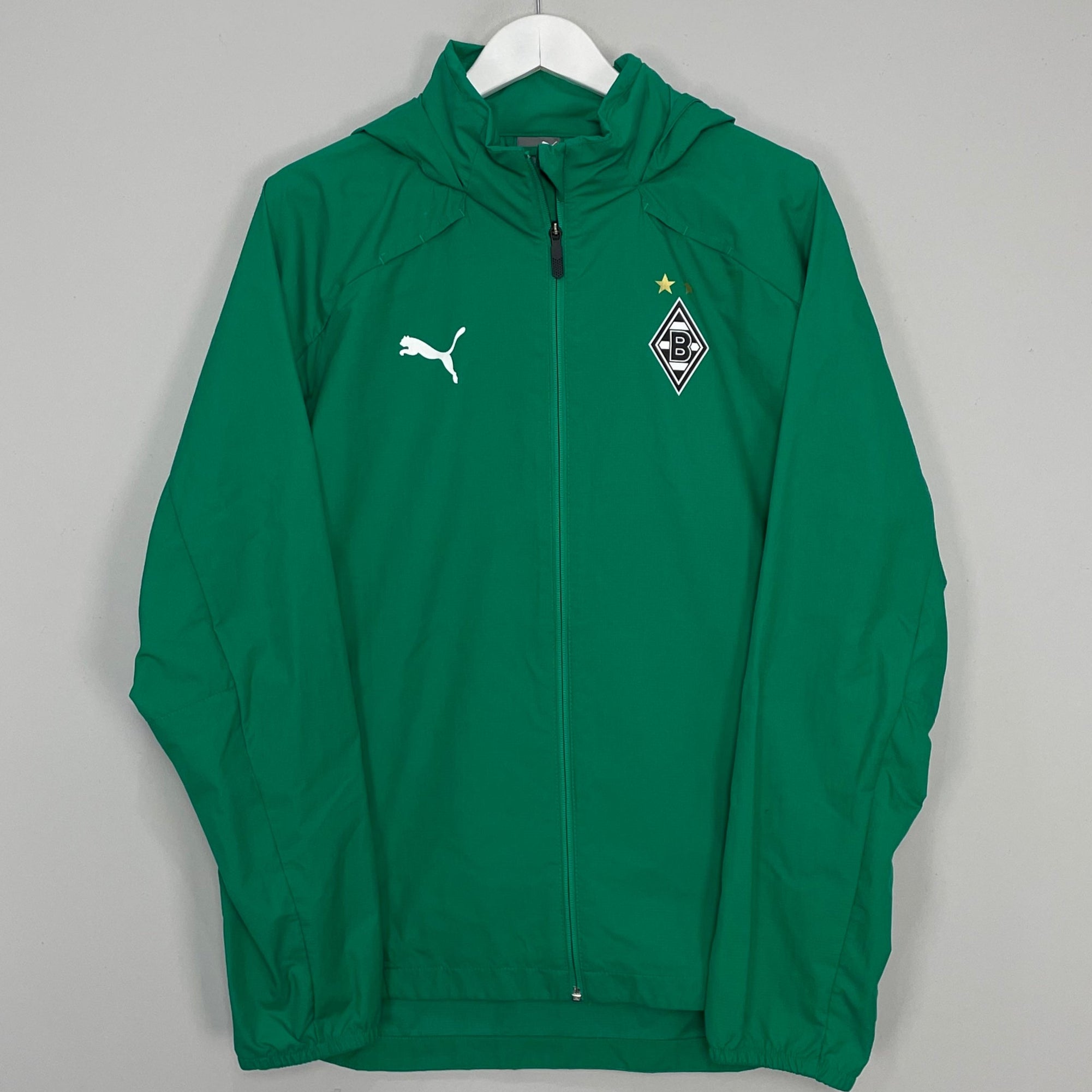 Shop 2018/20 MONCHENGLADBACH TRACK JACKET (M) PUMA, classic football shirts, vintage football shirts & retro soccer jerseys at Cult Kits
