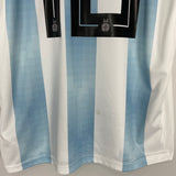 Shop 2018/19 ARGENTINA MESSI #10 HOME SHIRT (M) ADIDAS, classic football shirts, vintage football shirts & retro soccer jerseys at Cult Kits