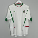 Shop 2003/04 MEXICO AWAY SHIRT (M) NIKE, classic football shirts, vintage football shirts & retro soccer jerseys at Cult Kits