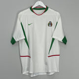 Shop 2003/04 MEXICO AWAY SHIRT (M) NIKE, classic football shirts, vintage football shirts & retro soccer jerseys at Cult Kits