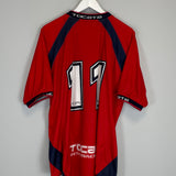 Shop 2003 INDEPENDIENTE MEDELLIN #11 HOME SHIRT (XL) TOCATA, classic football shirts, vintage football shirts & retro soccer jerseys at Cult Kits