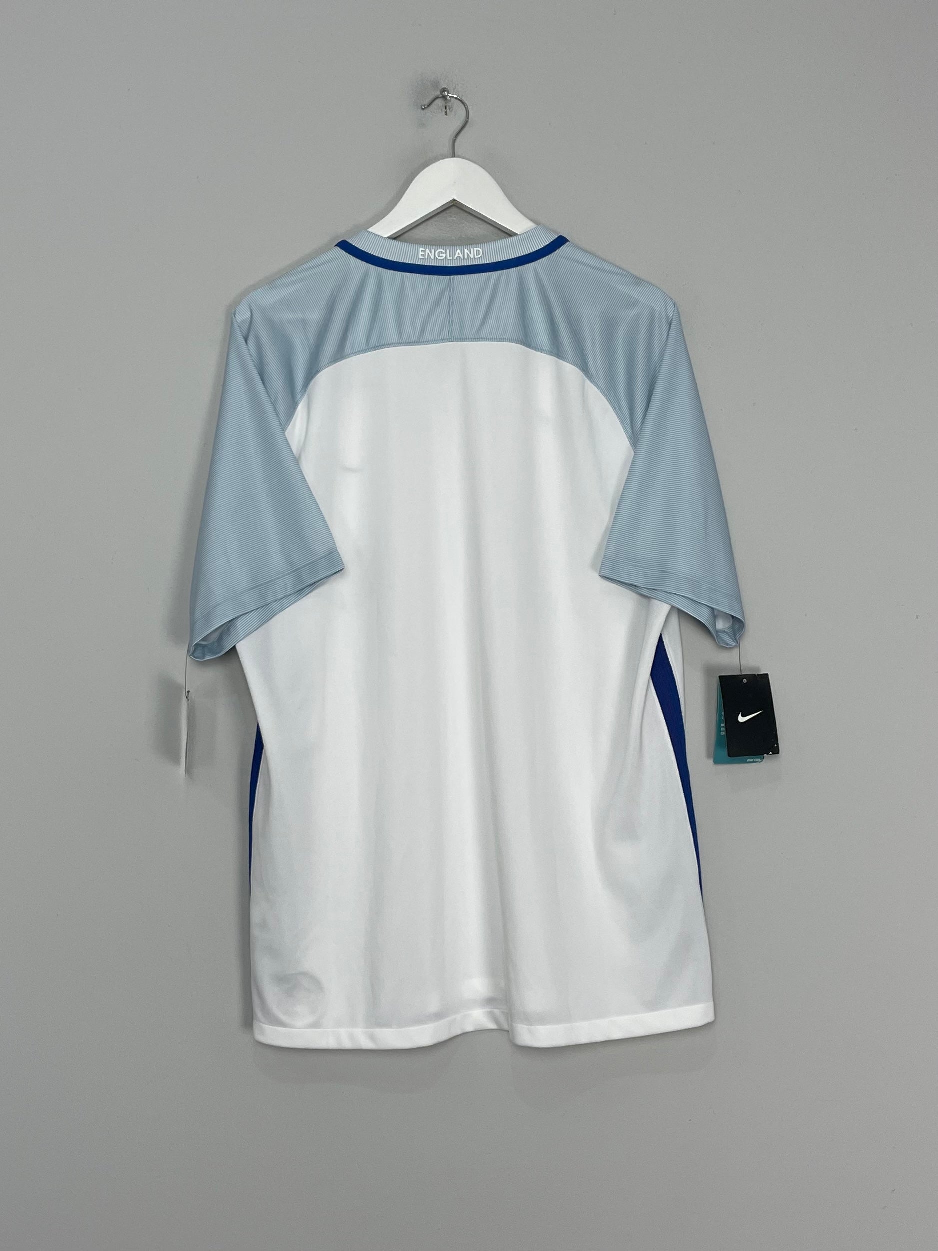 Shop 2016/17 ENGLAND *BNWT* HOME SHIRT (XL) NIKE, classic football shirts, vintage football shirts & retro soccer jerseys at Cult Kits