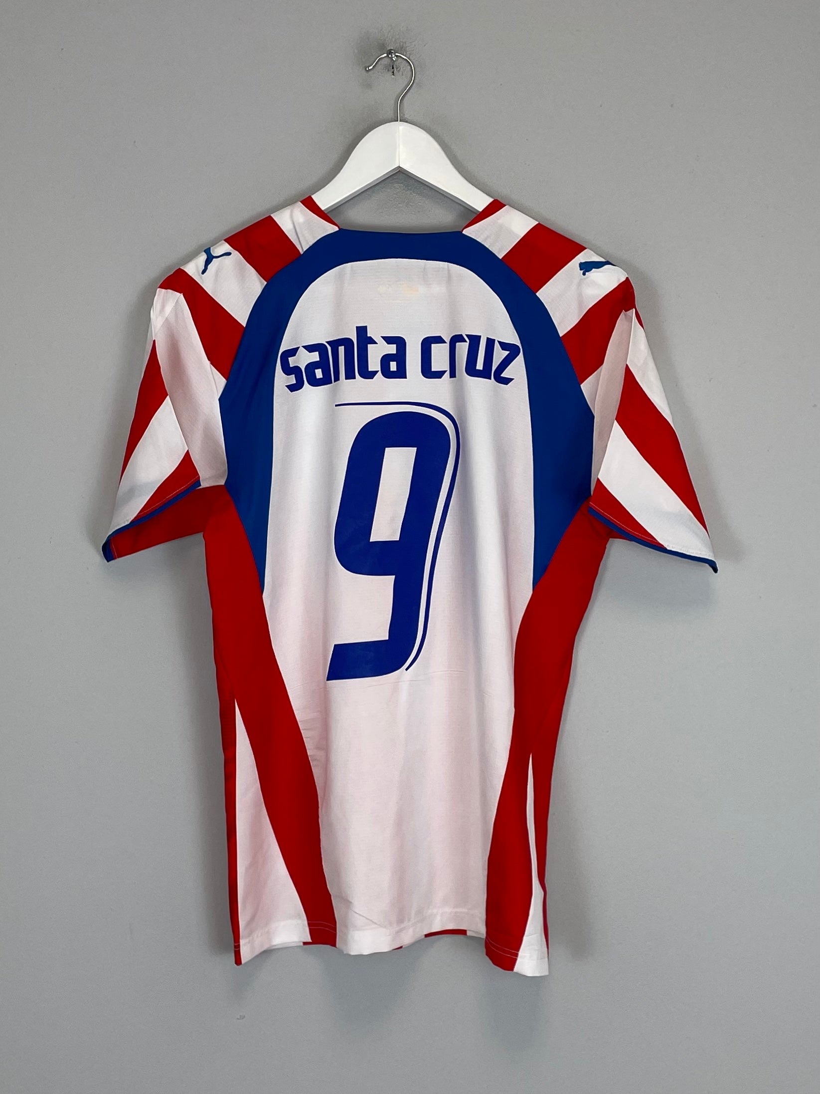 Shop 2006/07 PARAGUAY SANTA CRUZ #9 HOME SHIRT (S) PUMA, classic football shirts, vintage football shirts & retro soccer jerseys at Cult Kits