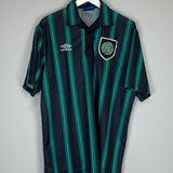 Shop 1992/93 CELTIC AWAY SHIRT (XL) UMBRO, classic football shirts, vintage football shirts & retro soccer jerseys at Cult Kits