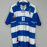 1999/00 DUISBURG WOHLERT #4 HOME SHIRT (XXL) UHLSPORT