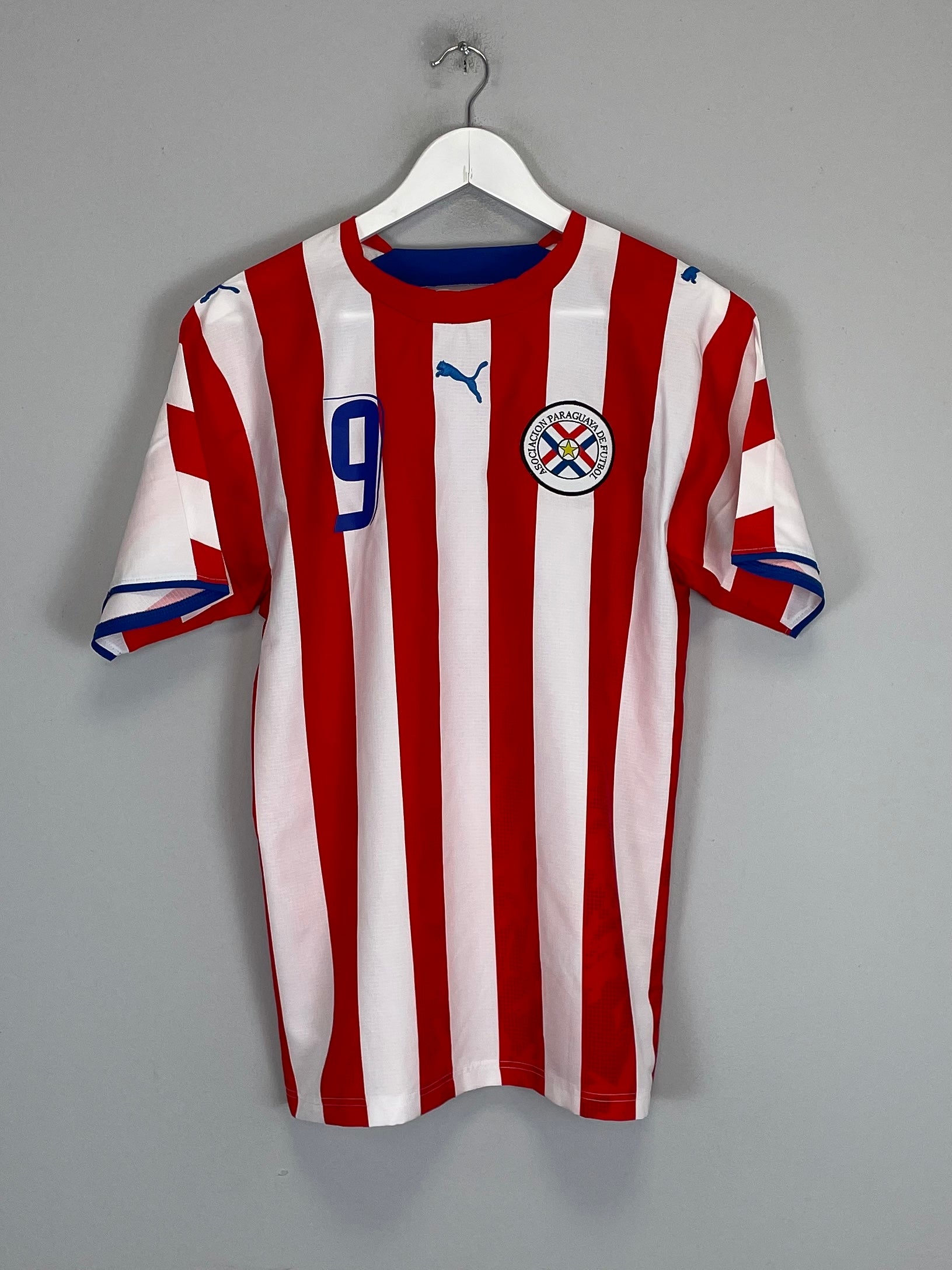 Shop 2006/07 PARAGUAY SANTA CRUZ #9 HOME SHIRT (S) PUMA, classic football shirts, vintage football shirts & retro soccer jerseys at Cult Kits