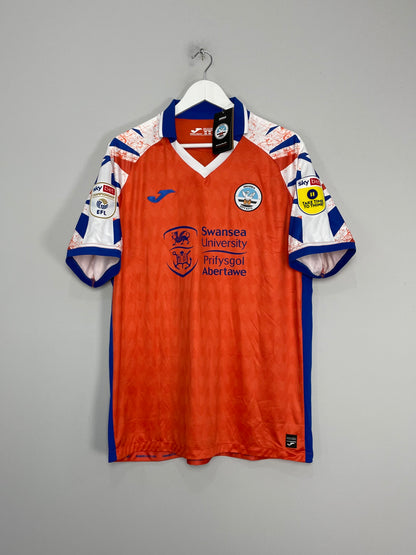 2022/23 SWANSEA GRIMES #8 *BNWT* AWAY SHIRT (XXL) JOMA