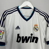 Shop 2012/13 REAL MADRID ALONSO #14 HOME SHIRT (M) ADIDAS, classic football shirts, vintage football shirts & retro soccer jerseys at Cult Kits