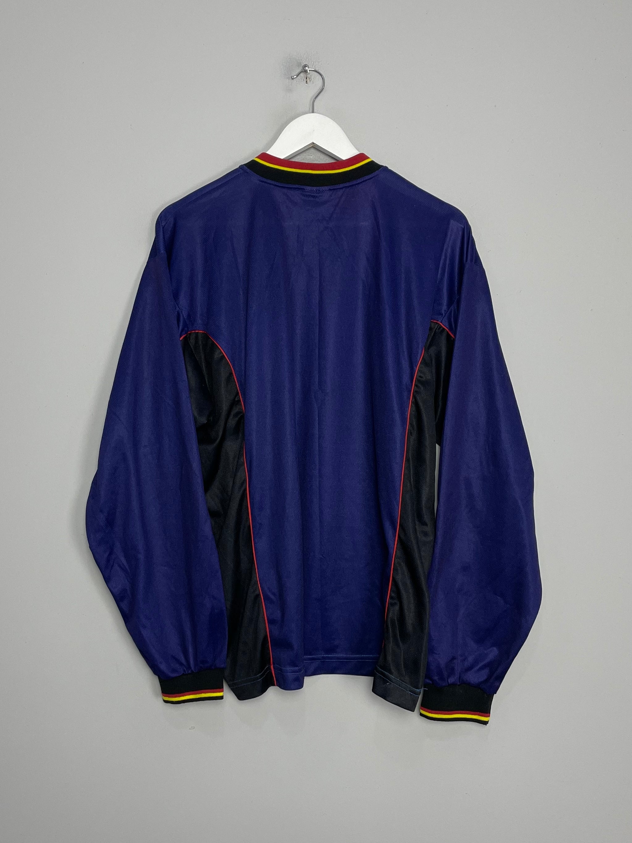 Shop 1998/99 BELGIUM GK SHIRT (M) DIADORA, classic football shirts, vintage football shirts & retro soccer jerseys at Cult Kits