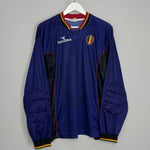 Shop 1998/99 BELGIUM GK SHIRT (M) DIADORA, classic football shirts, vintage football shirts & retro soccer jerseys at Cult Kits