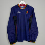 Shop 1998/99 BELGIUM GK SHIRT (M) DIADORA, classic football shirts, vintage football shirts & retro soccer jerseys at Cult Kits