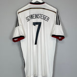 2014/15 GERMANY SCHWEINSTEIGER #7 HOME SHIRT (XL) ADIDAS