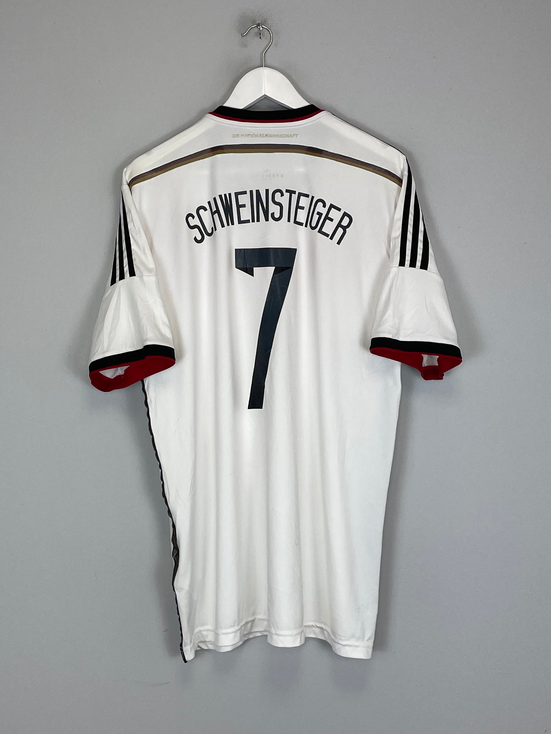 2014/15 GERMANY SCHWEINSTEIGER #7 HOME SHIRT (XL) ADIDAS