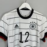 Shop 2020/21 GERMANY SAMSUNG #12 HOME SHIRT (S) ADIDAS, classic football shirts, vintage football shirts & retro soccer jerseys at Cult Kits