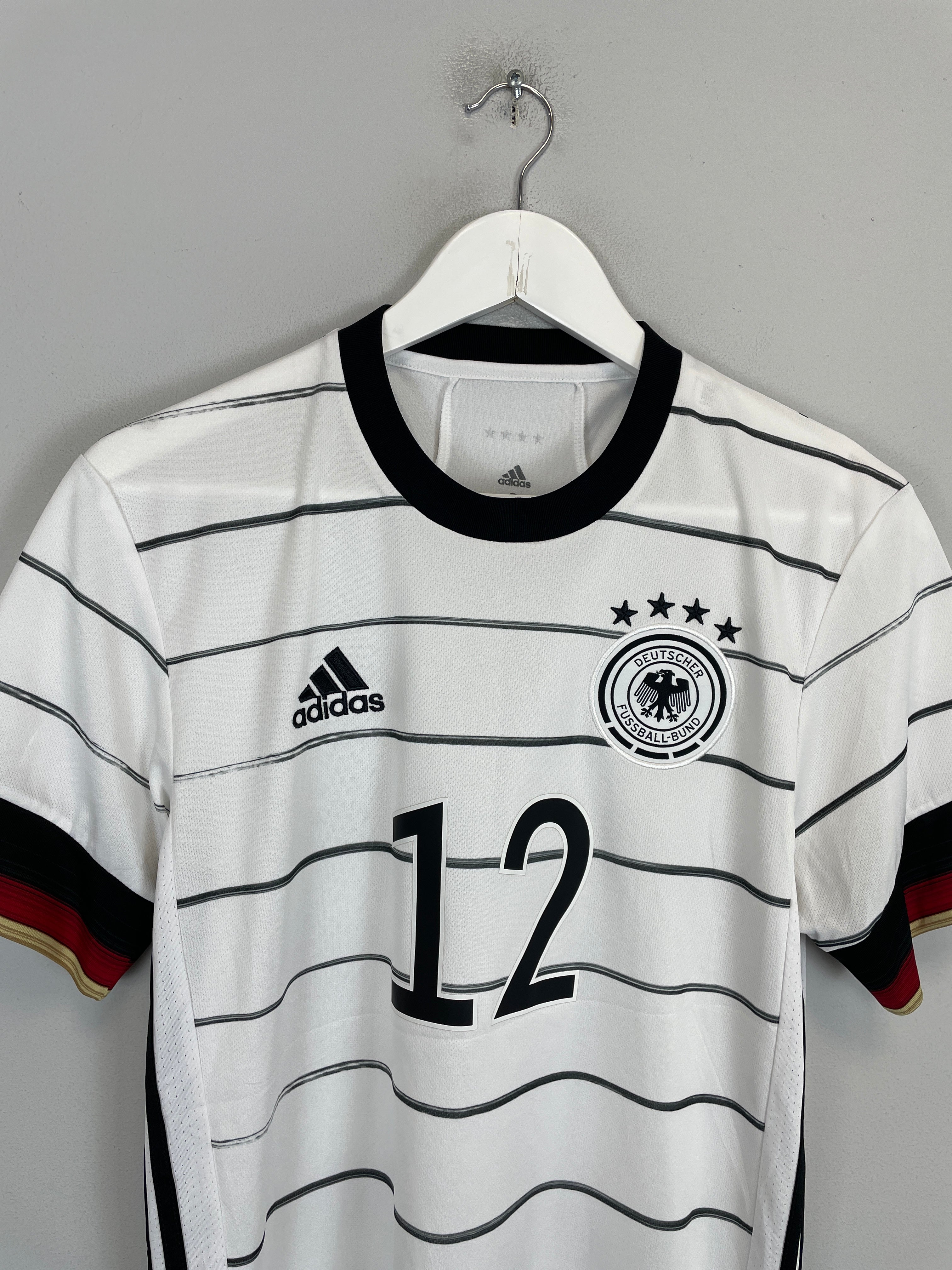 Shop 2020/21 GERMANY SAMSUNG #12 HOME SHIRT (S) ADIDAS, classic football shirts, vintage football shirts & retro soccer jerseys at Cult Kits