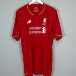 Shop 2015/16 LIVERPOOL GERRARD #8 HOME SHIRT (XL) NEW BALANCE, classic football shirts, vintage football shirts & retro soccer jerseys at Cult Kits