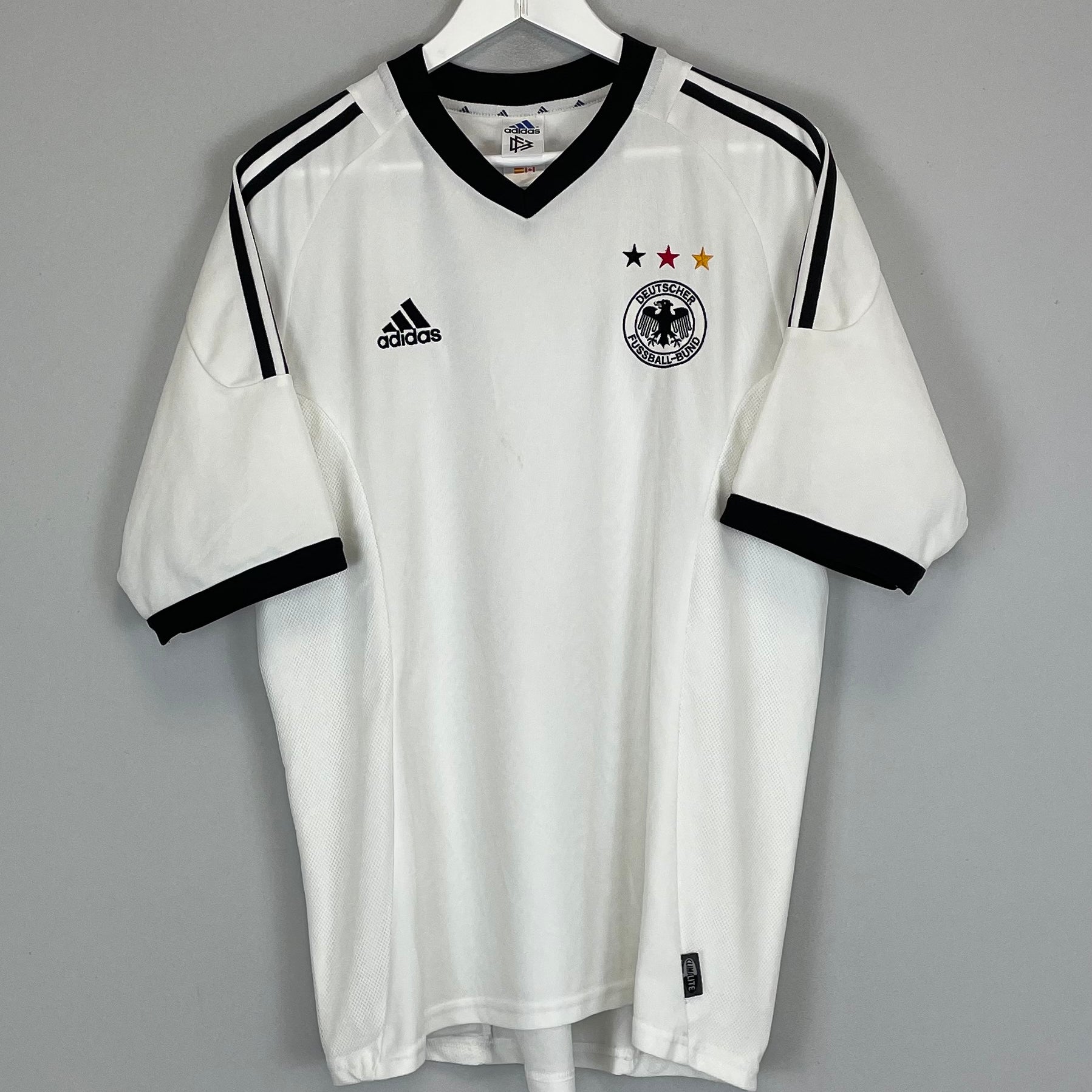 Shop 2002/04 GERMANY HOME SHIRT (L) ADIDAS, classic football shirts, vintage football shirts & retro soccer jerseys at Cult Kits