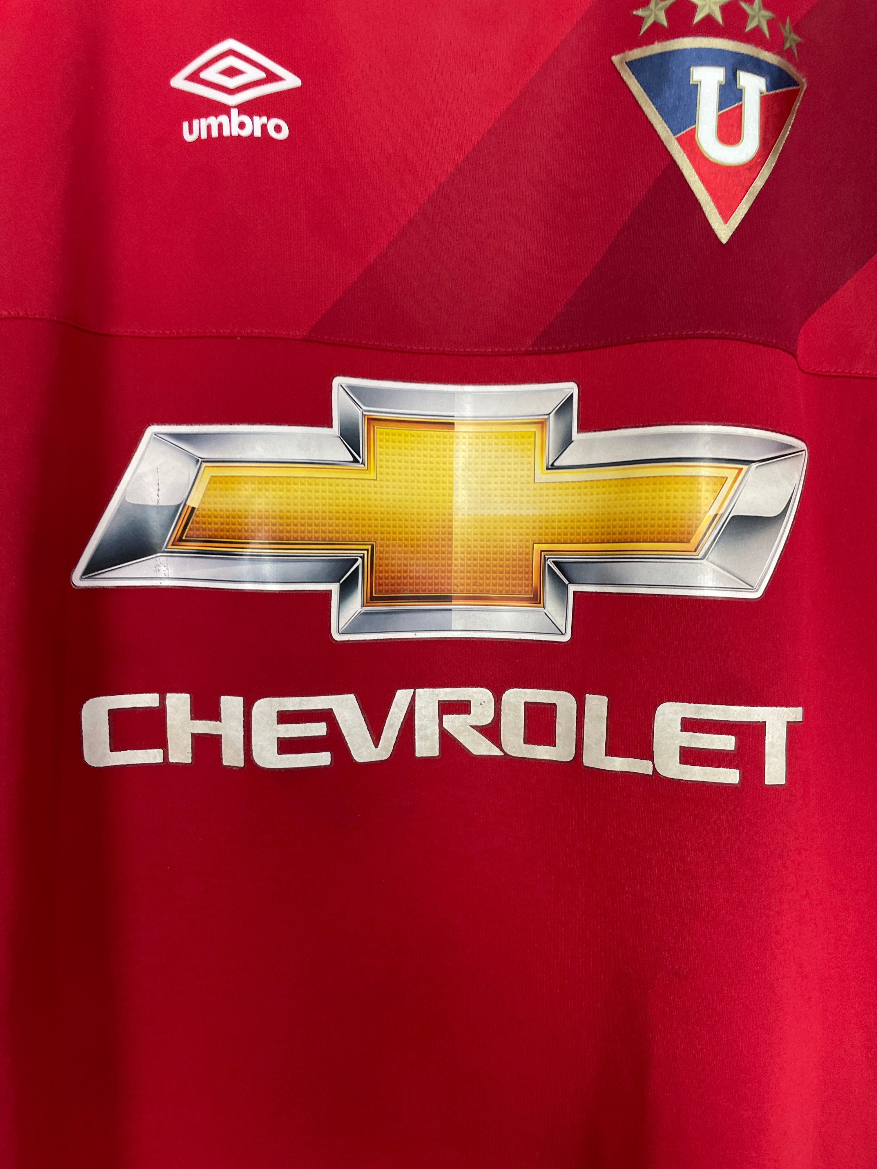 Shop 2015/16 LDU QUITO AWAY SHIRT (L) UMBRO, classic football shirts, vintage football shirts & retro soccer jerseys at Cult Kits