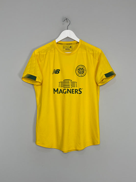 GLASGOW CELTIC 2016/17 AWAY (XL, L) BLACK/GOLD NEW BALANCE S/SLVE