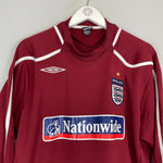 Shop 2007/08 ENGLAND JUMPER (XL) UMBRO, classic football shirts, vintage football shirts & retro soccer jerseys at Cult Kits
