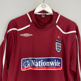 Shop 2007/08 ENGLAND JUMPER (XL) UMBRO, classic football shirts, vintage football shirts & retro soccer jerseys at Cult Kits