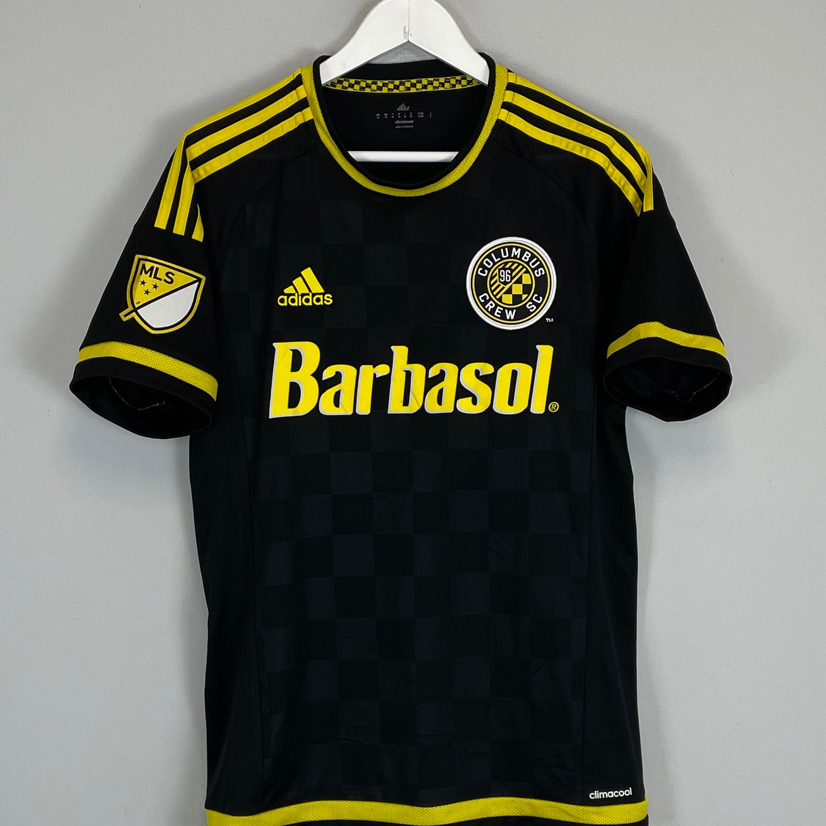 Shop 2015 COLUMBUS CREW AWAY SHIRT (M) ADIDAS, classic football shirts, vintage football shirts & retro soccer jerseys at Cult Kits