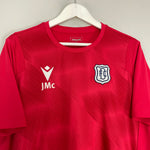 Shop 2020/21 DUNDEE FC *STAFF ISSUE* TRAINING SHIRT (L) MACRON, classic football shirts, vintage football shirts & retro soccer jerseys at Cult Kits