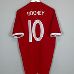 Shop 2010/11 ENGLAND ROONEY #10 AWAY SHIRT (L) UMBRO, classic football shirts, vintage football shirts & retro soccer jerseys at Cult Kits