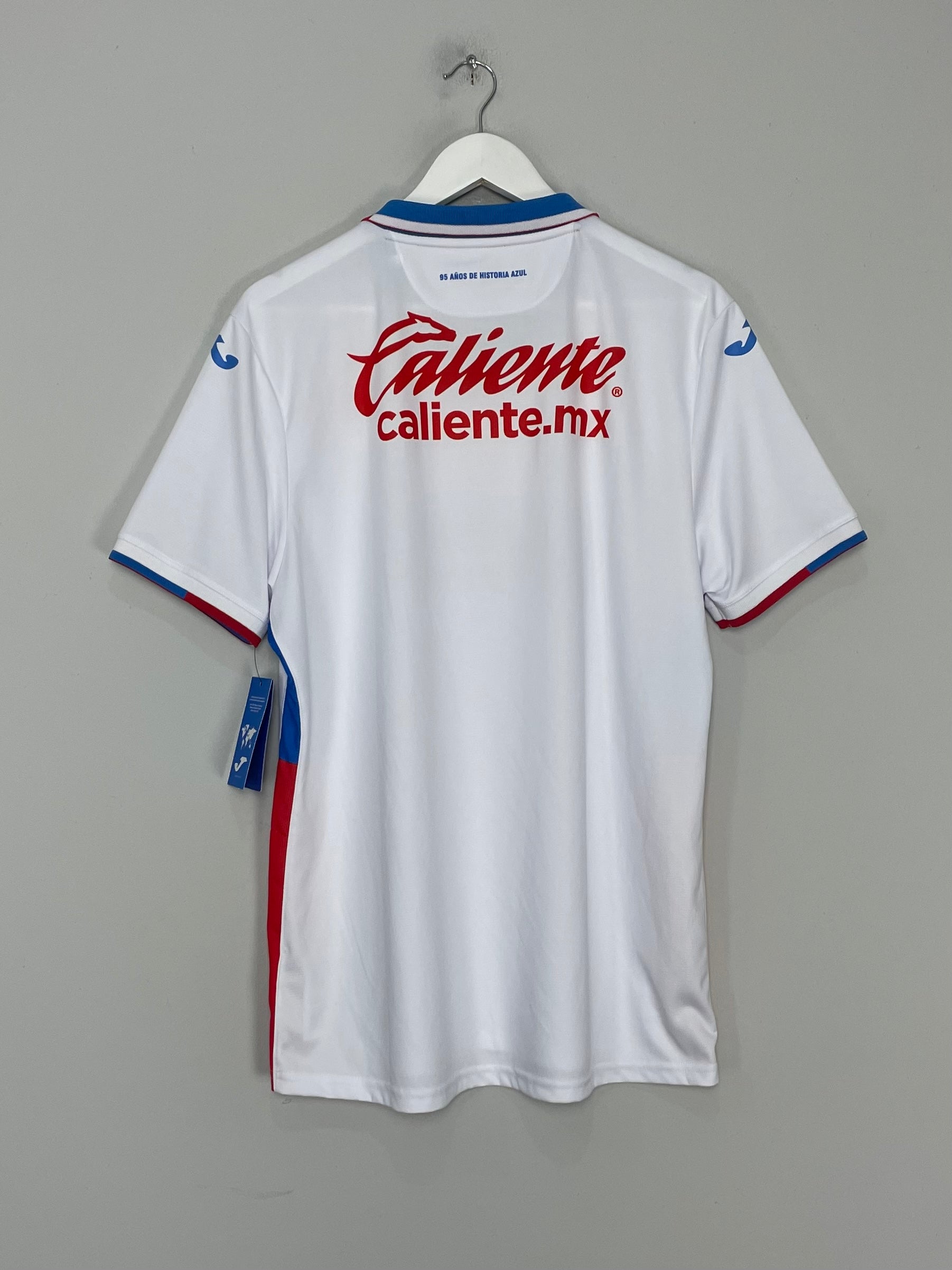 Shop 2022/23 CRUZ AZUL *BNWT* AWAY SHIRT (XL) JOMA, classic football shirts, vintage football shirts & retro soccer jerseys at Cult Kits