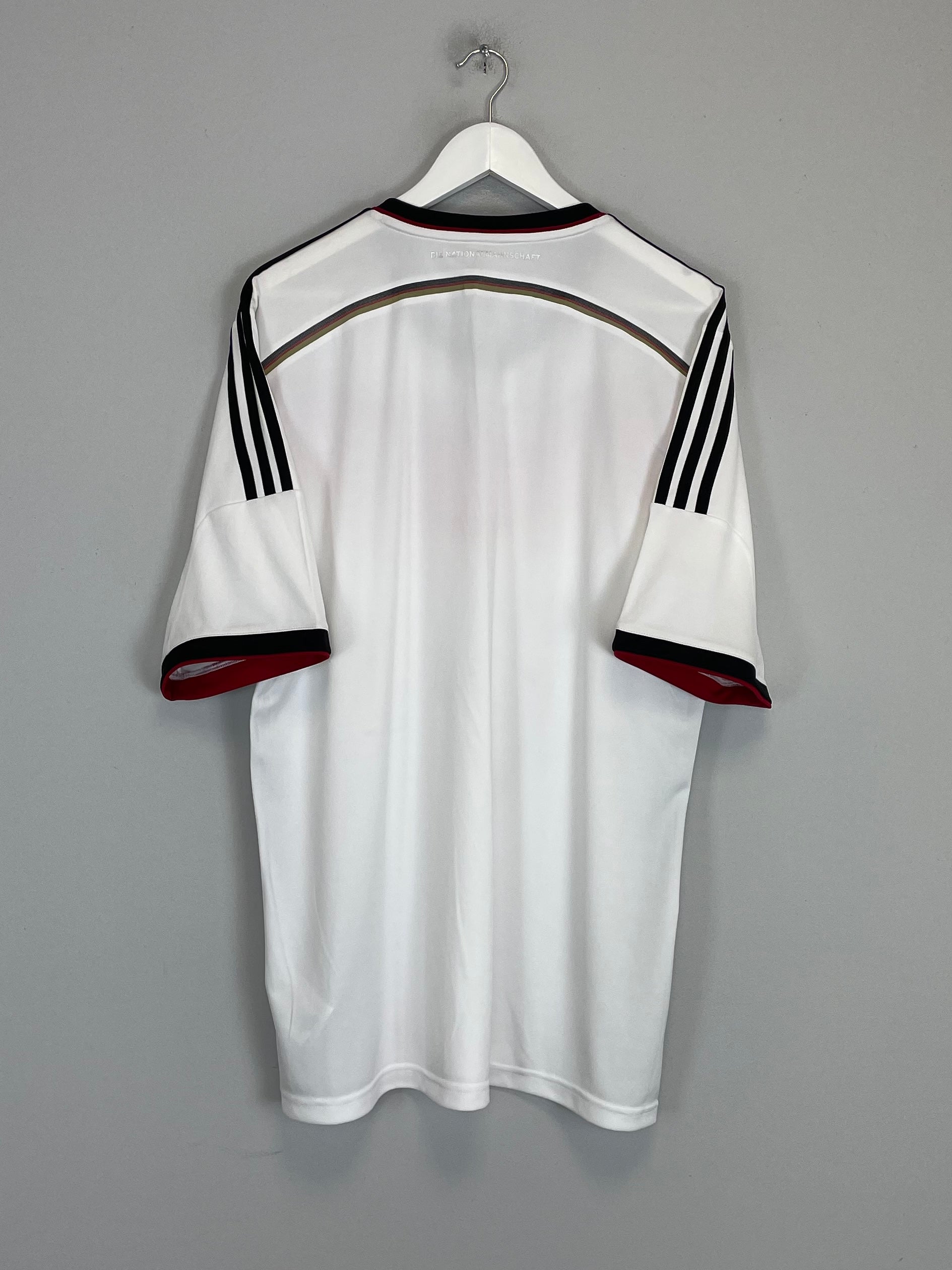 Shop 2014/15 GERMANY HOME SHIRT (XL) ADIDAS, classic football shirts, vintage football shirts & retro soccer jerseys at Cult Kits