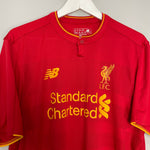 Shop 2016/17 LIVERPOOL COUTINHO #10 HOME SHIRT (XL) NEW BALANCE, classic football shirts, vintage football shirts & retro soccer jerseys at Cult Kits