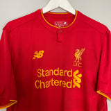 Shop 2016/17 LIVERPOOL COUTINHO #10 HOME SHIRT (XL) NEW BALANCE, classic football shirts, vintage football shirts & retro soccer jerseys at Cult Kits