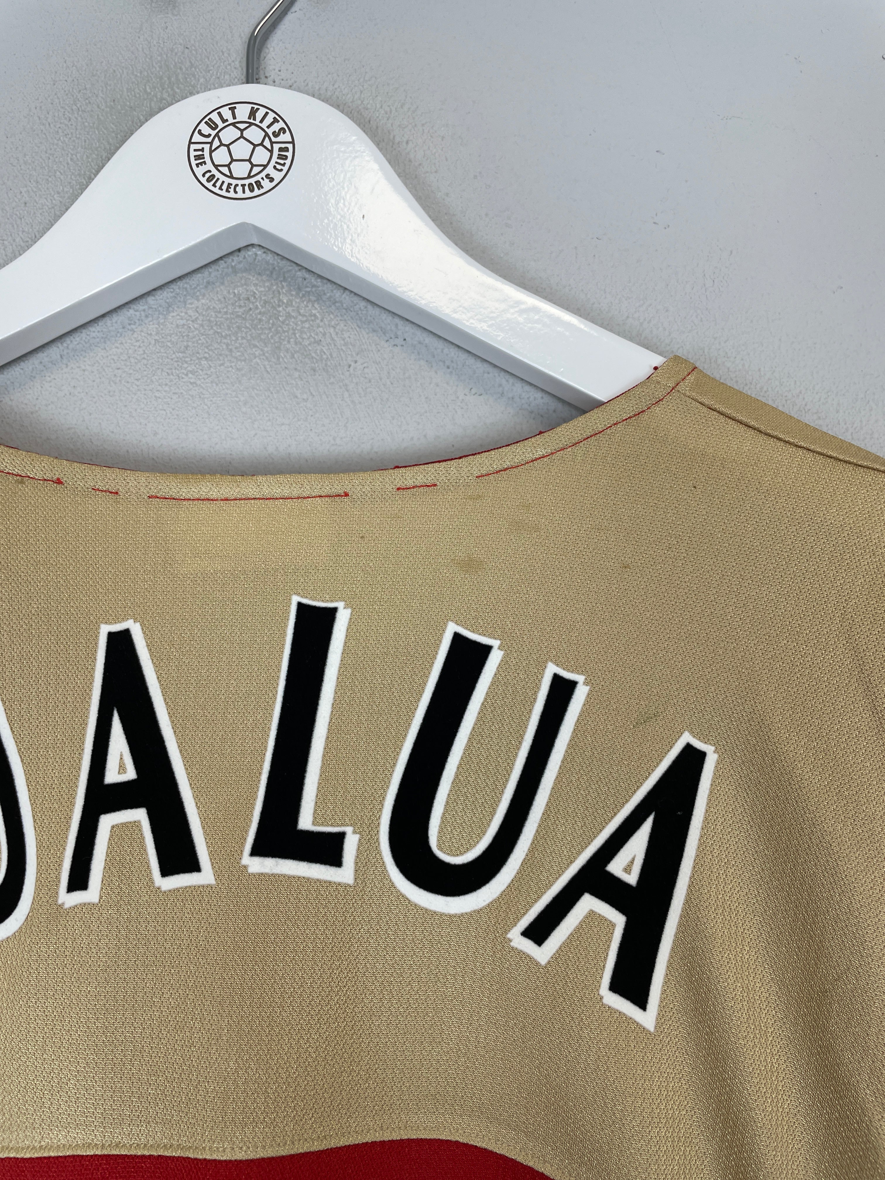 Shop 2005/06 PORTSMOUTH LUA LUA #32 AWAY SHIRT (XL) JAKO, classic football shirts, vintage football shirts & retro soccer jerseys at Cult Kits