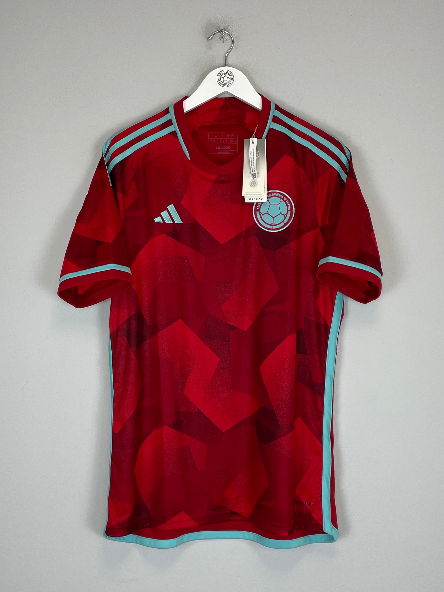 Shop 2022/23 COLOMBIA *BNWT* AWAY SHIRT (L) ADIDAS, classic football shirts, vintage football shirts & retro soccer jerseys at Cult Kits