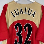 Shop 2005/06 PORTSMOUTH LUA LUA #32 AWAY SHIRT (XL) JAKO, classic football shirts, vintage football shirts & retro soccer jerseys at Cult Kits