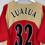 Shop 2005/06 PORTSMOUTH LUA LUA #32 AWAY SHIRT (XL) JAKO, classic football shirts, vintage football shirts & retro soccer jerseys at Cult Kits